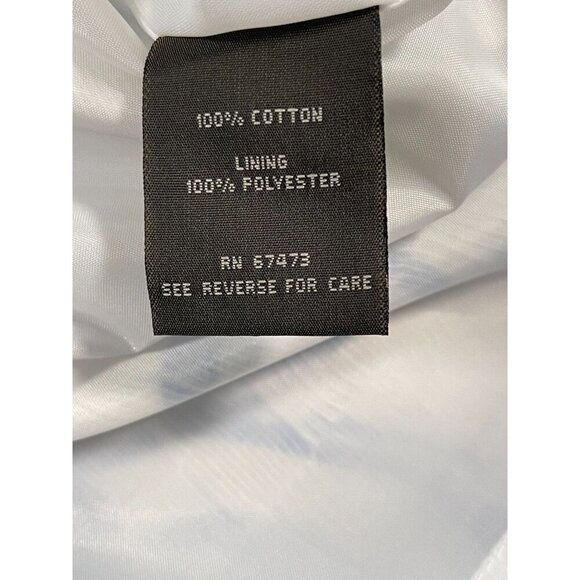 Taylor Floral Cap Sleeve Sheath Dress with Pockets Blue White Size 10 - Picture 4 of 8